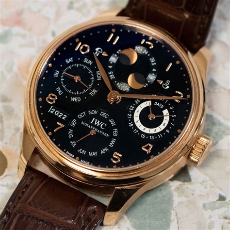 iwc schaffhausen portuguese perpetual calendar price|iwc perpetual calendar.